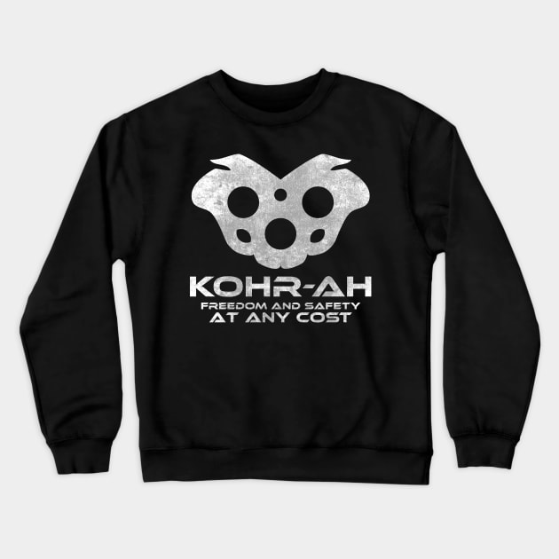 Korh-Ah White Crewneck Sweatshirt by talenlee